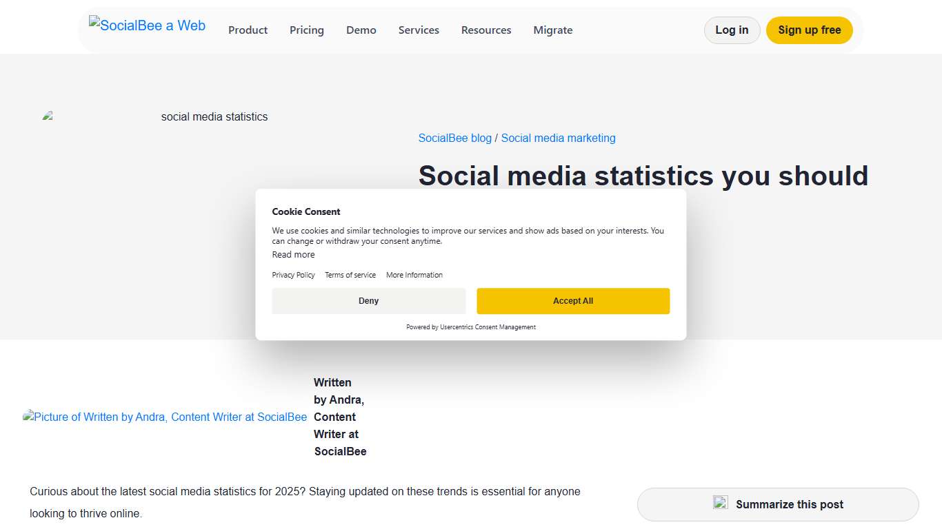 Social media statistics you should know in 2025 - SocialBee
